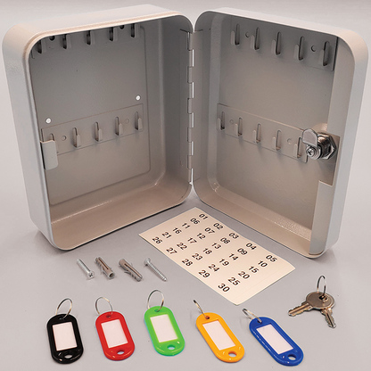 Key Control Cabinet - 20 Key Capacity