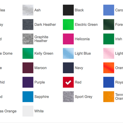 Gildan - DryBlend 50 Cotton/50 Poly T-Shirt