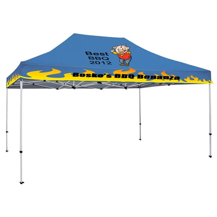 15 x 10 ft. Tent Full-Color Canopy with 40mm Aluminum Frame