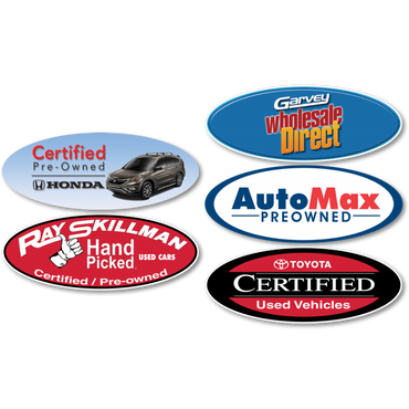 Custom Windshield Ovals