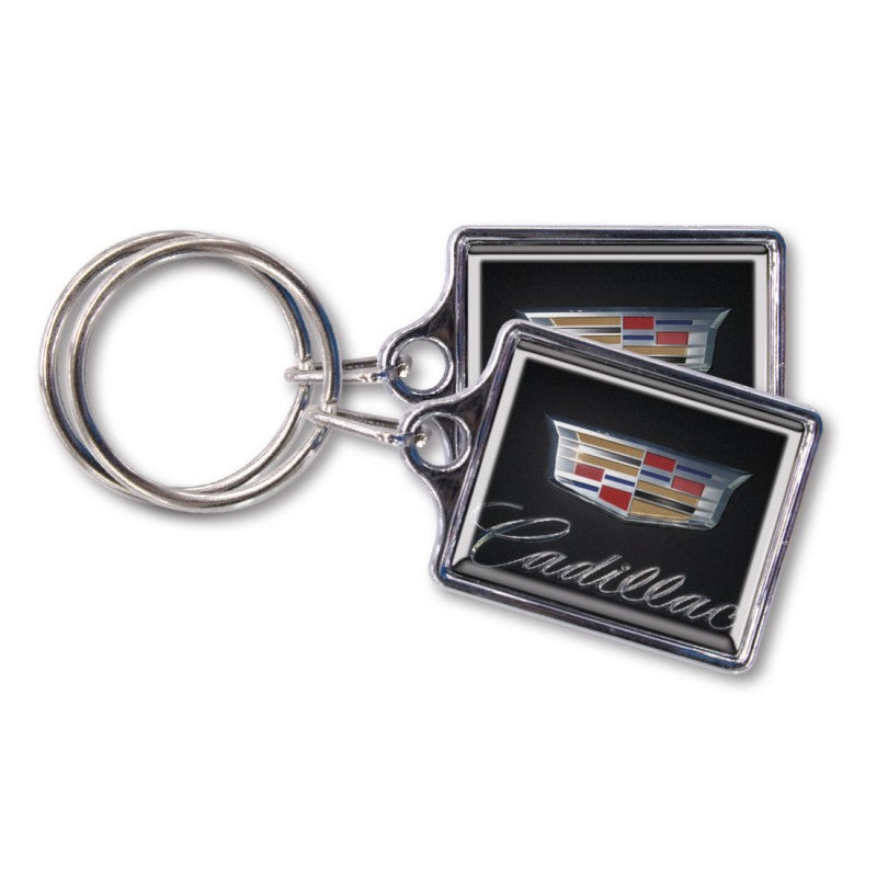 Domed Chrome Plated Key Tags