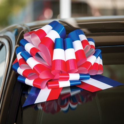 Jolly Pull Bow - Red,White,Blue