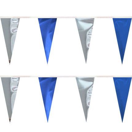 Metallic Triangle Pennants